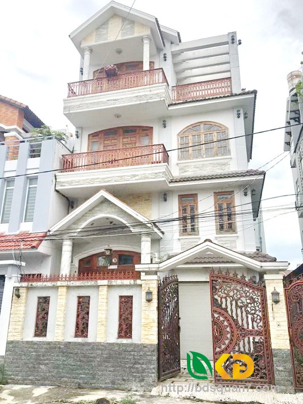 Bán biệt thự kiến trúc Châu Âu hẻm xe hơi 160 Nguyễn Văn Quỳ quận 7.